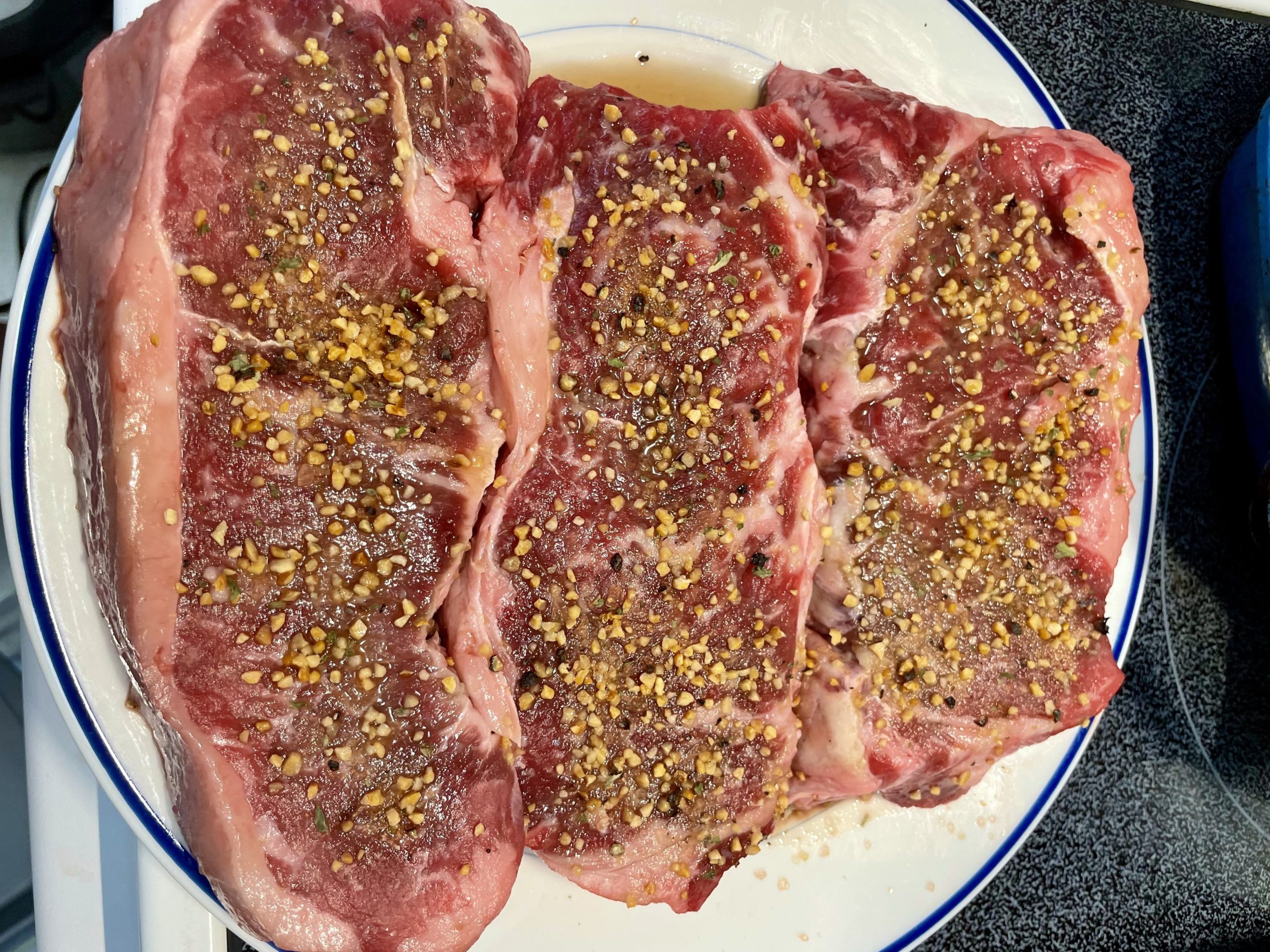 Garlicky Steak Prep Garlicky Steak Prep